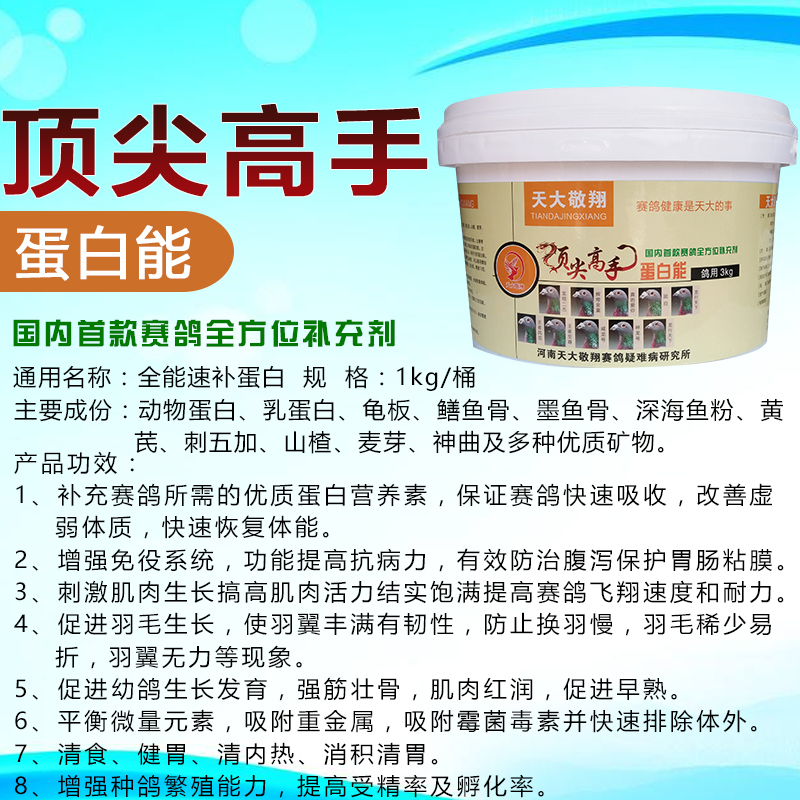 顶尖高手蛋白能